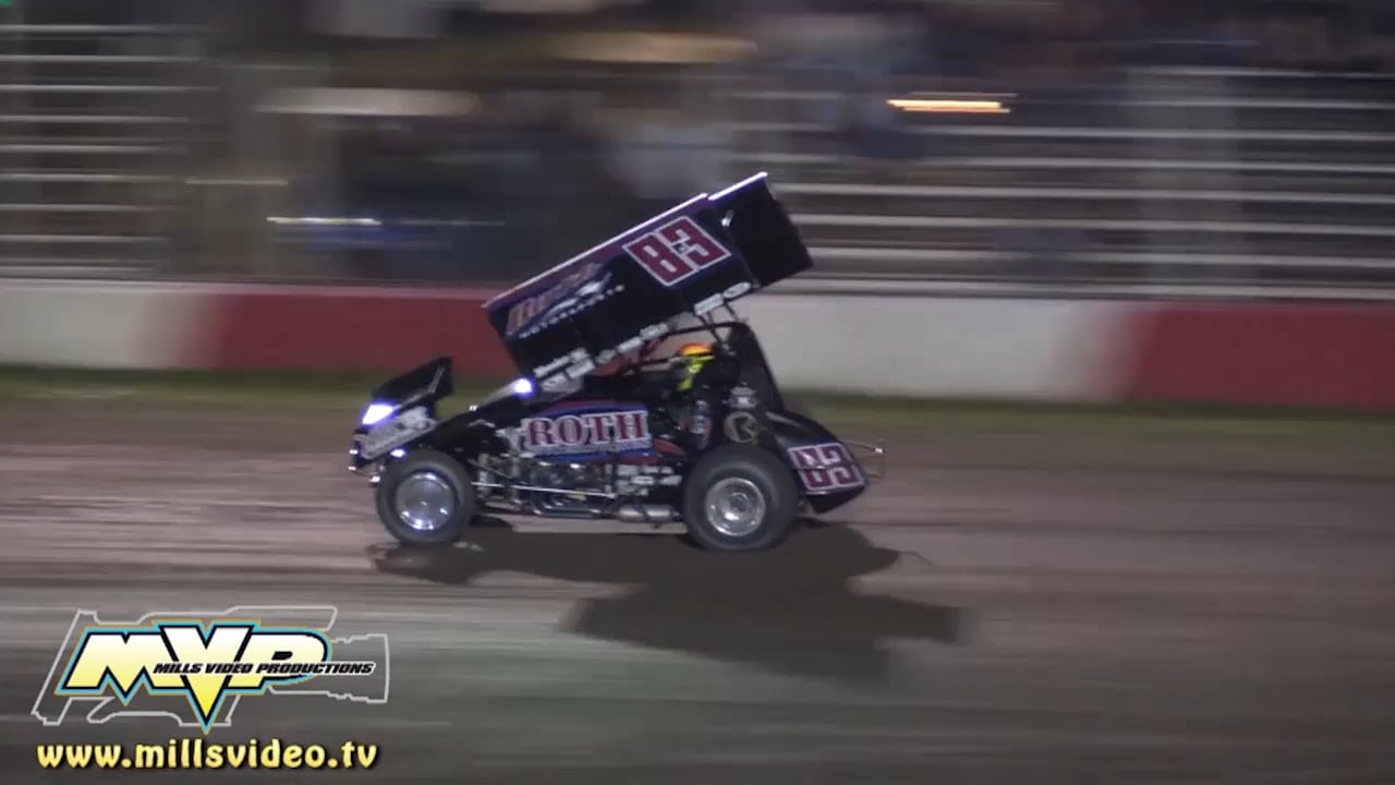 March 3 2017 410 sprint cars mini gold cup silver dollar speedway