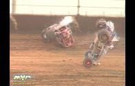 August 12, 2007 – 410 Sprints – Kokomo Speedway – Josh Spencer / Patrick Haynes crash