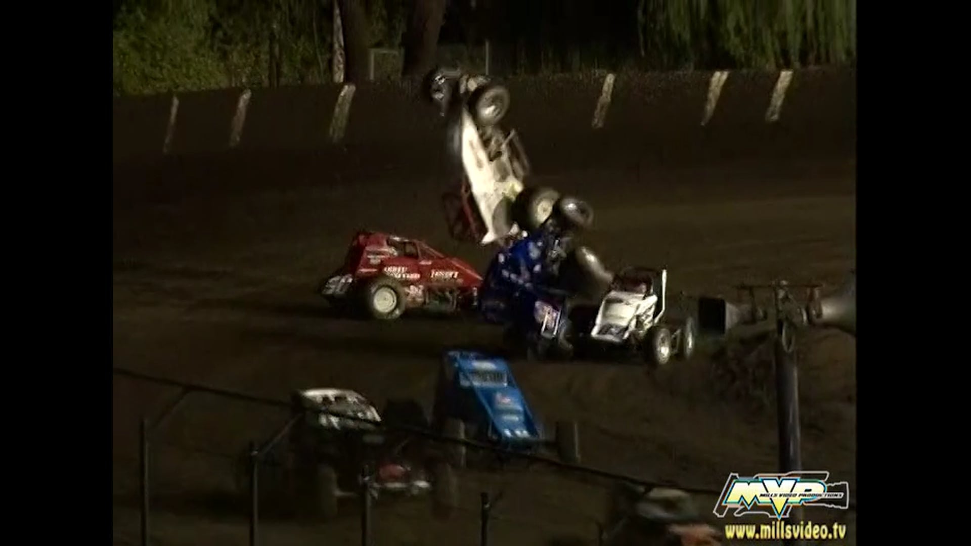 September 6, 2009 USAC/CRA Sprint Cars Calistoga Speedway Multi