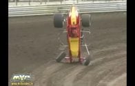 July 4, 2008 – 410 Sprint Cars – Gas City I69 Speedway – Tony Main Crash – Vimeo thumbnail