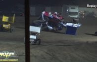 October 13, 2018 – Western RaceSaver 305 Sprint Cars – Keller Auto Speedway –  Multi Car Crash – Vimeo thumbnail