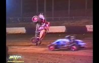 March 14, 1998 – Sprint Car Racing Association – Perris Auto Speedway – Richard Griffin Crash